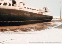 AP1-88 hovercraft with the Scandinavian company SAS -  (credit: The <a href='http://www.hovercraft-museum.org/' target='_blank'>Hovercraft Museum Trust</a>).